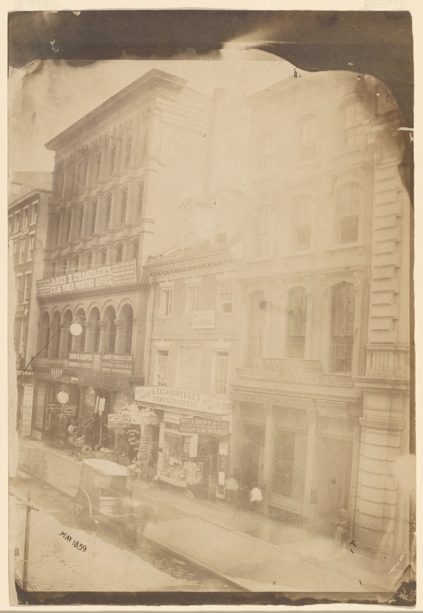 [The Poulson Mansion] av Frederick DeBourg Richards