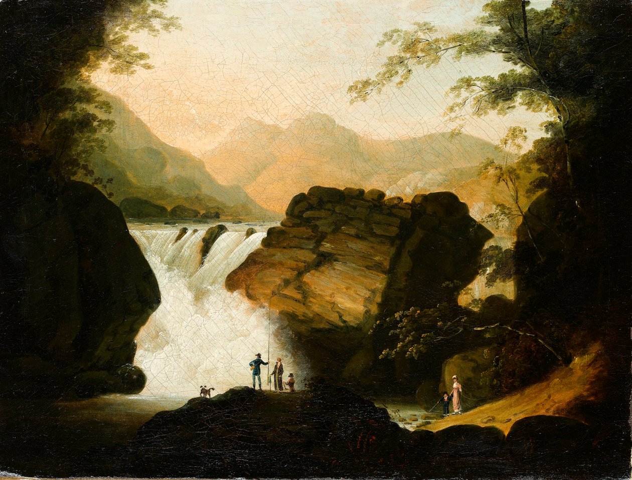 Vid fallen, 1805 av Frederick F. Fielding