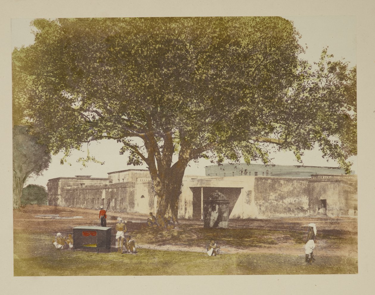 Jail, Calcutta.Fotograf: Fiebig, Frederick c 1851-1852 Utsikt över Calcutta och omgivande distrikt. av Frederick Fiebig