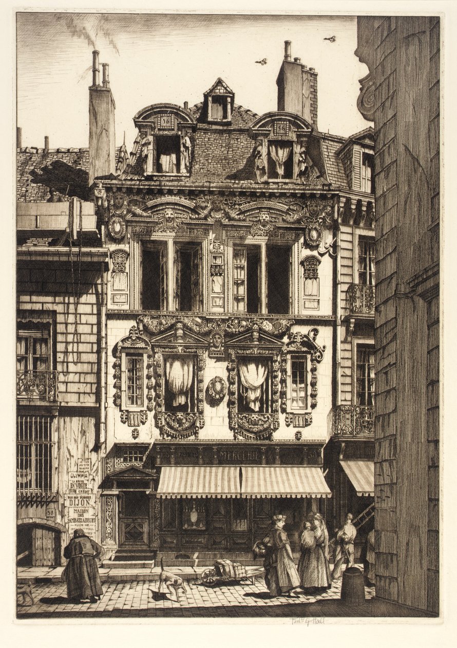 Maison des Ambassadeurs, Dijon av Frederick G. Hall