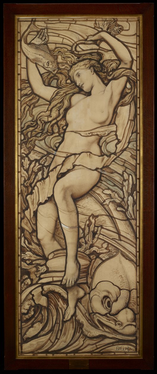 Vatten, från serien "De fyra elementen", c.1888-89 av Frederick G. Smith
