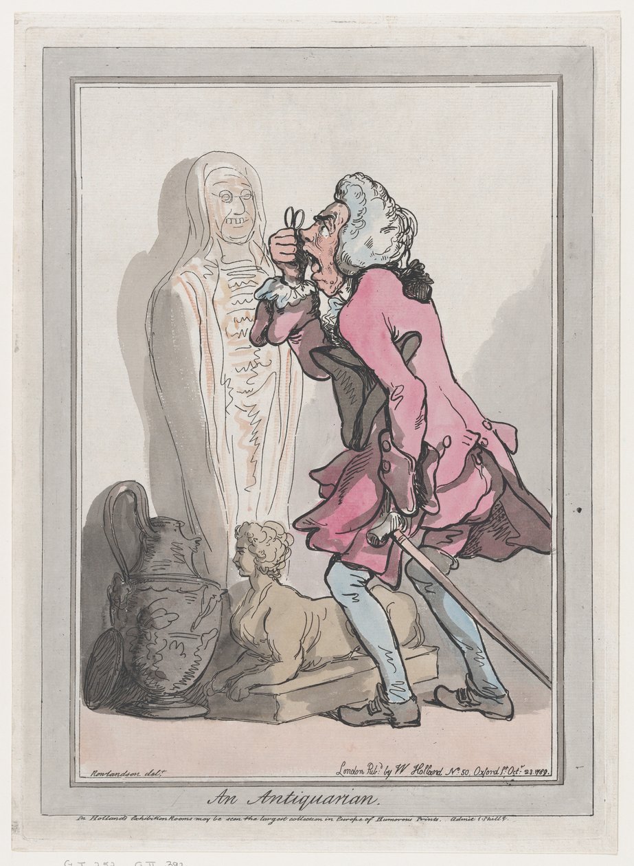 En antikvarie, 23 oktober 1789. av Frederick George Byron