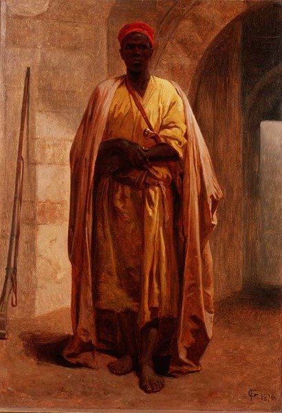 Porträtt av en ung arab av Frederick Goodall