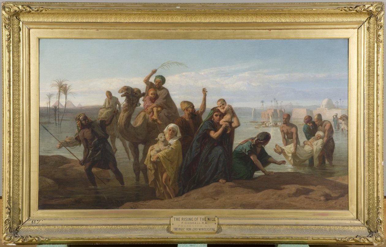 Nilens uppgång av Frederick Goodall