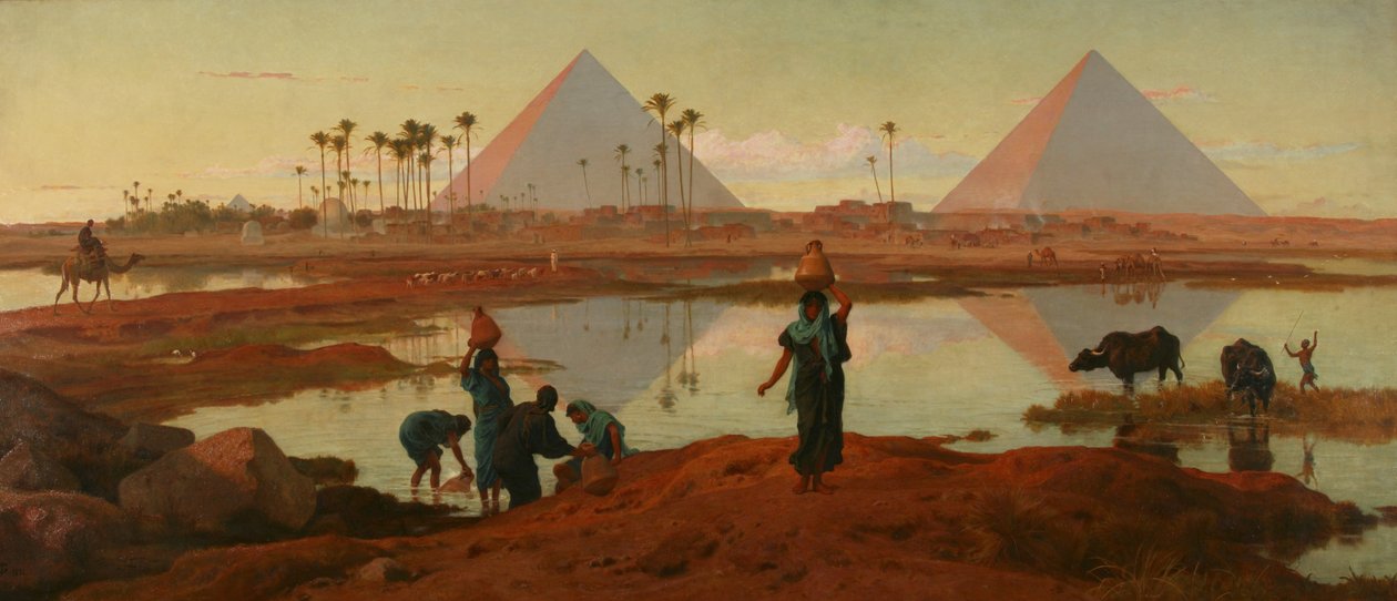 Nilens vatten av Frederick Goodall