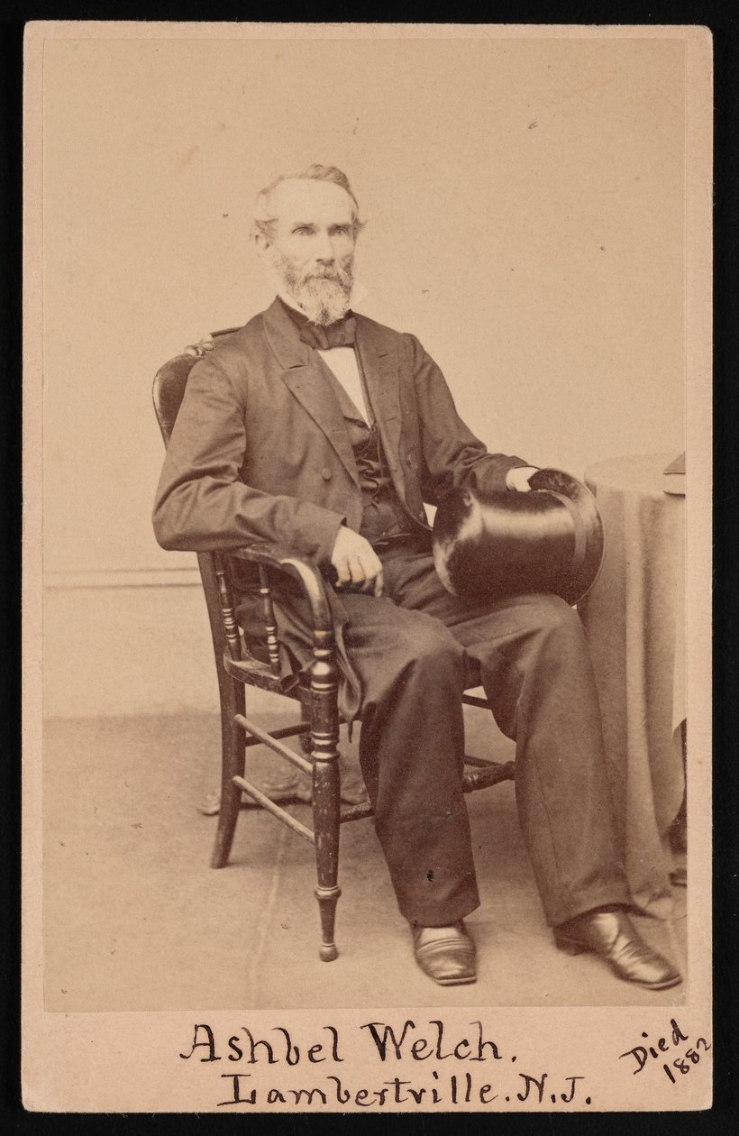 Porträtt av Ashbel Welch 1809-1882, före 1882. av Frederick Gutekunst