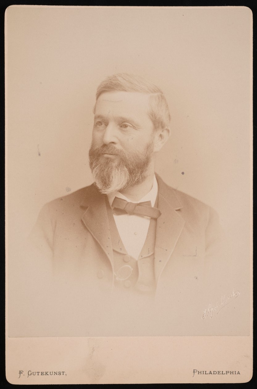 Porträtt av Horatio Curtis Wood, Jr. 1841-1920, 1889. av Frederick Gutekunst