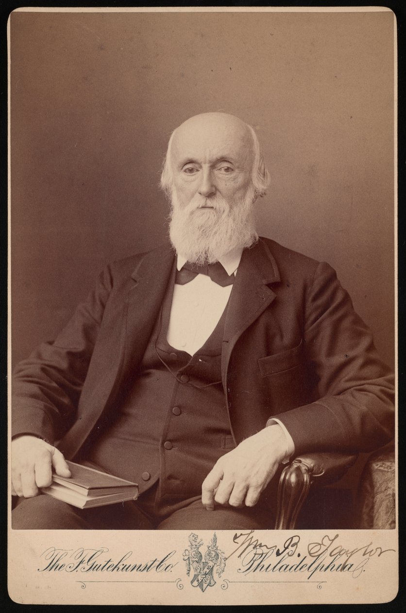 Porträtt av William Bower Taylor 1821-1895, april 1893. av Frederick Gutekunst
