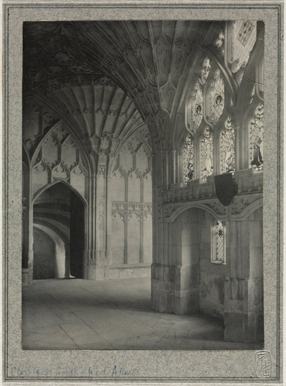 Gloucester Cathedral - Kloster: Södra och västra gränderna av Frederick Henry Evans
