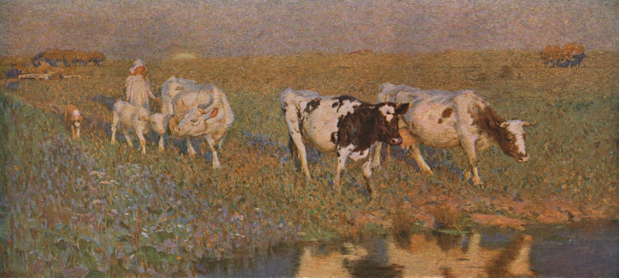 Dricksbassängen, c1898, c1930. av Frederick Hall