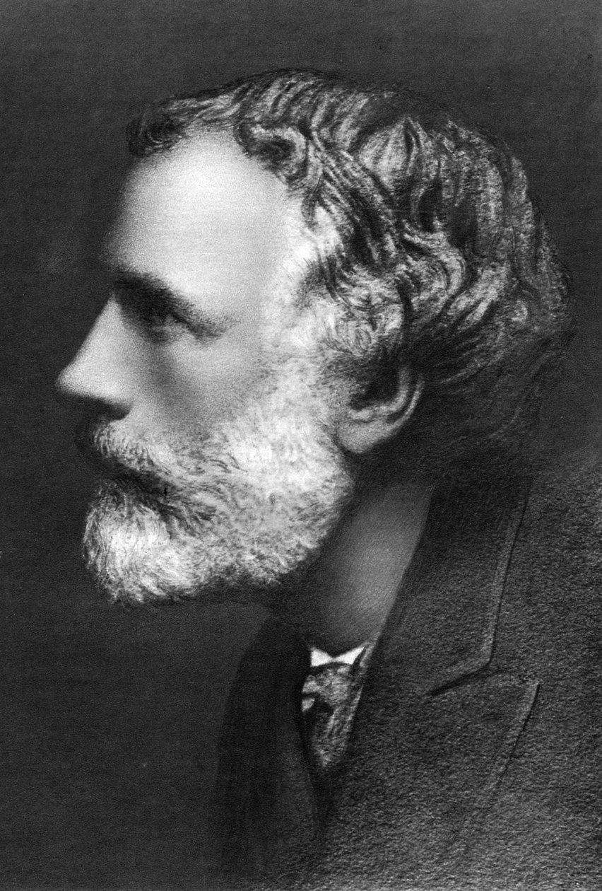 George Meredith, engelsk romanförfattare och poet, c1909. av Frederick Hollyer