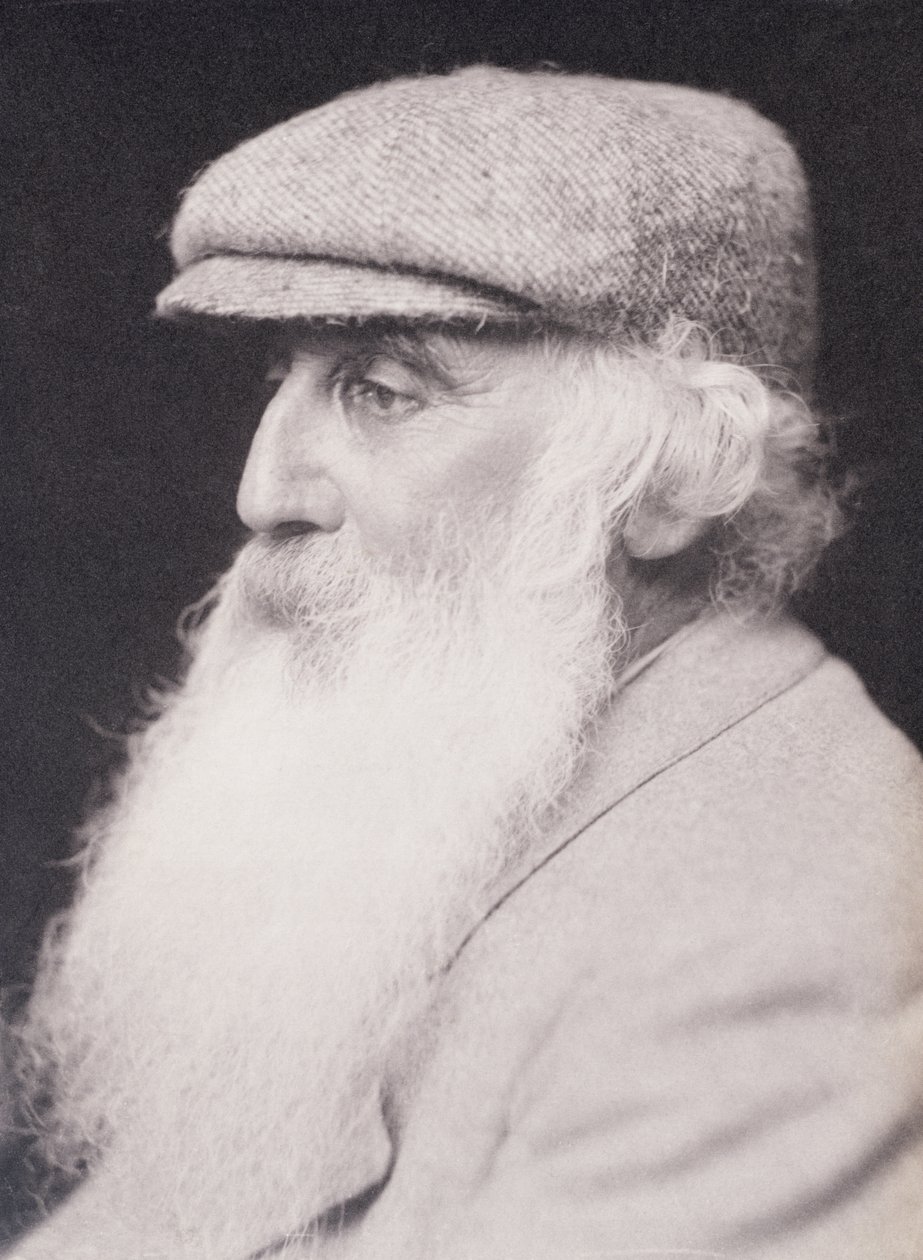 Porträtt av Camille Pissarro (1830-1903) av Frederick Hollyer