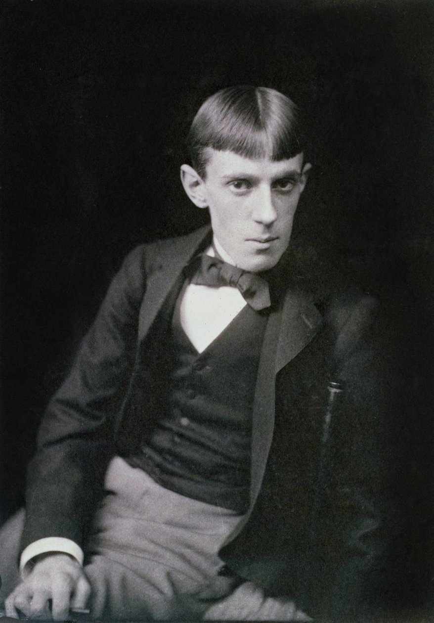 Porträttfotografi av Aubrey Beardsley (1872-98) av Frederick Hollyer (1837-1933) av Frederick Hollyer