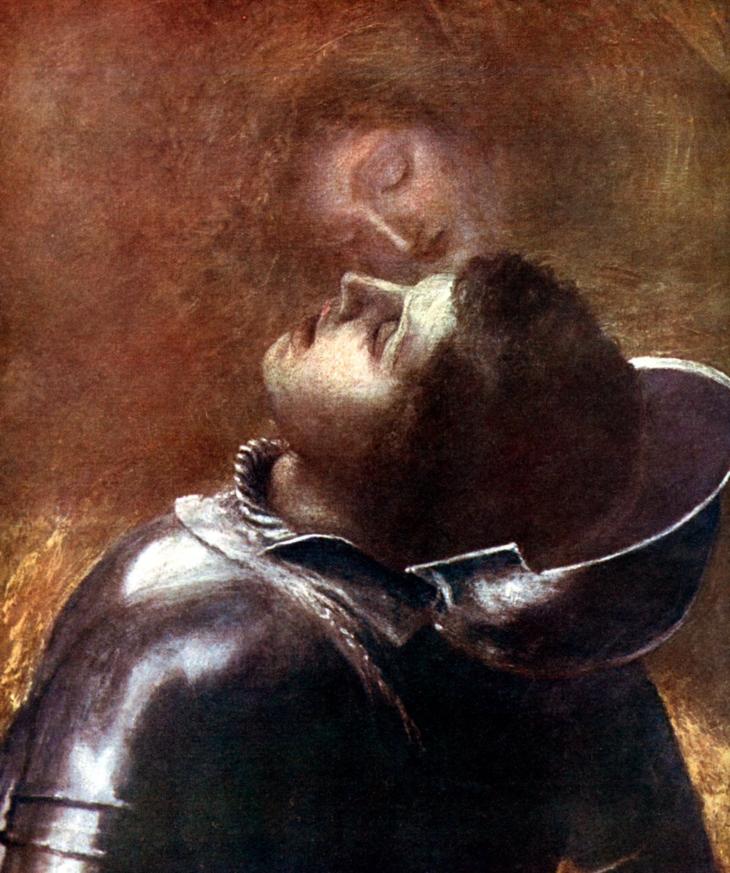 Den lyckliga krigaren, 1884 1923. av Frederick Hollyer
