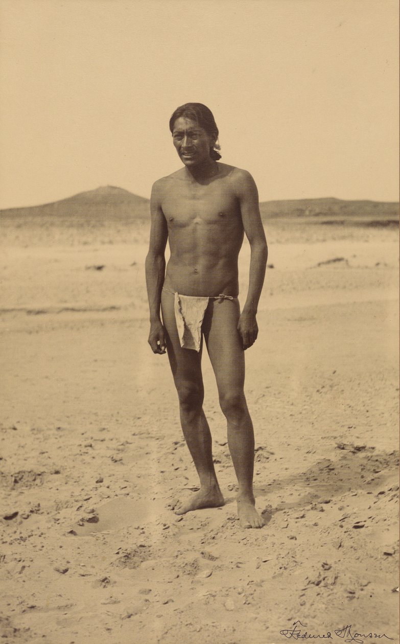 [Indiansk man] av Frederick I. Monsen