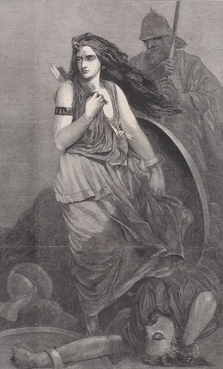 Dar-Thula, från Illustrated London News, 27 juli 1861. av Frederick James Smyth