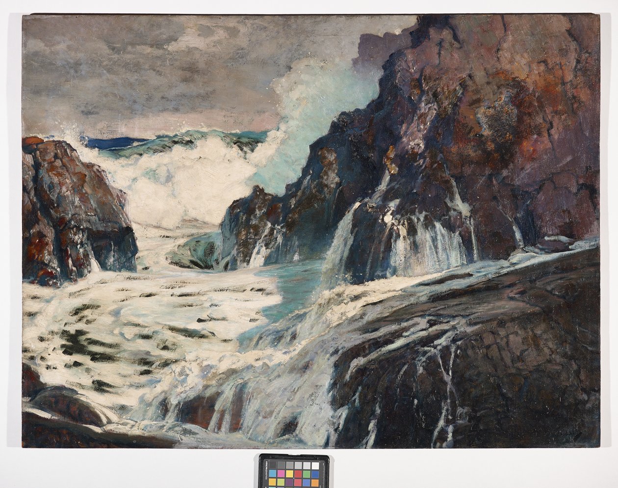 Efter stormen, ca 1925 (olja på plywood) av Frederick Judd Waugh