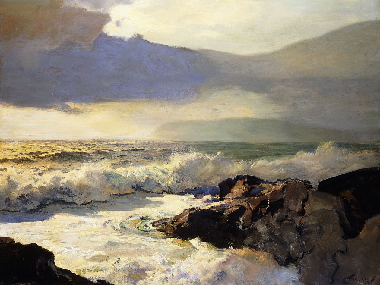 Regnmoln och hav av Frederick Judd Waugh