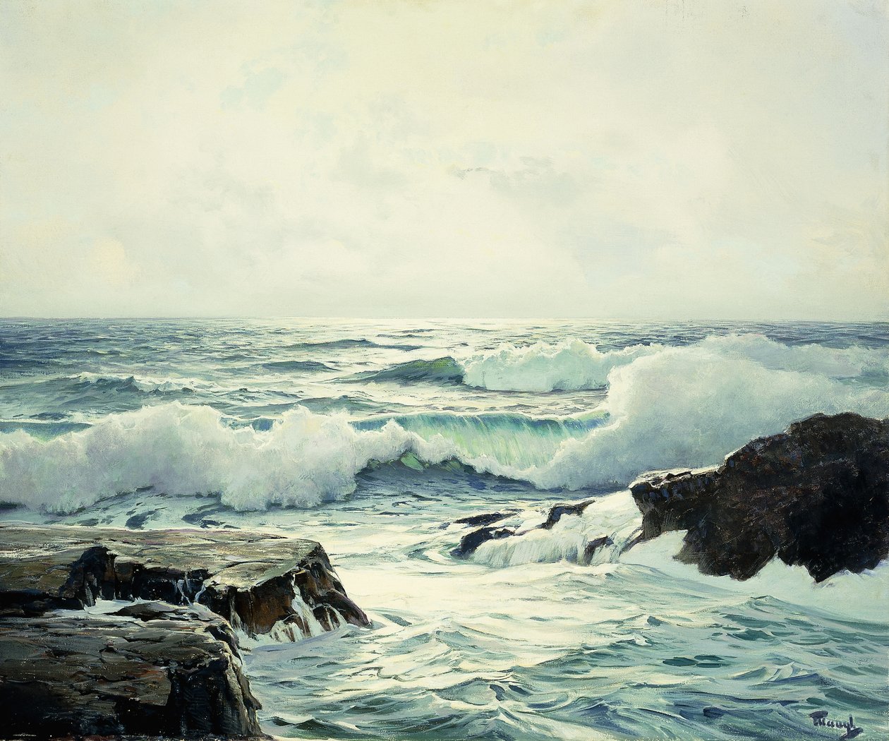 Silverljus av Frederick Judd Waugh