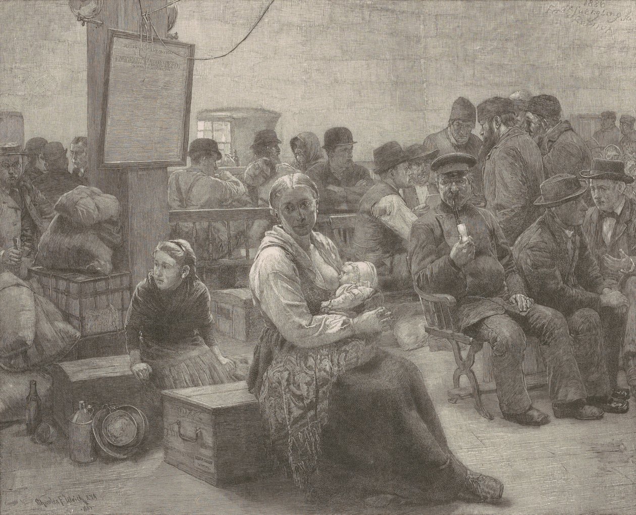 I löfteslandet av Frederick Juengling, after Charles Frederic Ulrich
