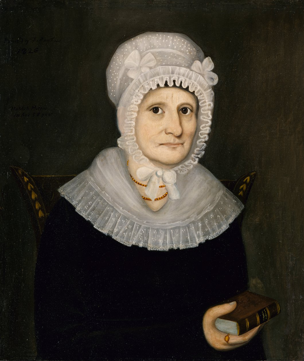 Hulda Martin i 55-årsåldern, 1826. av Frederick Mayhew