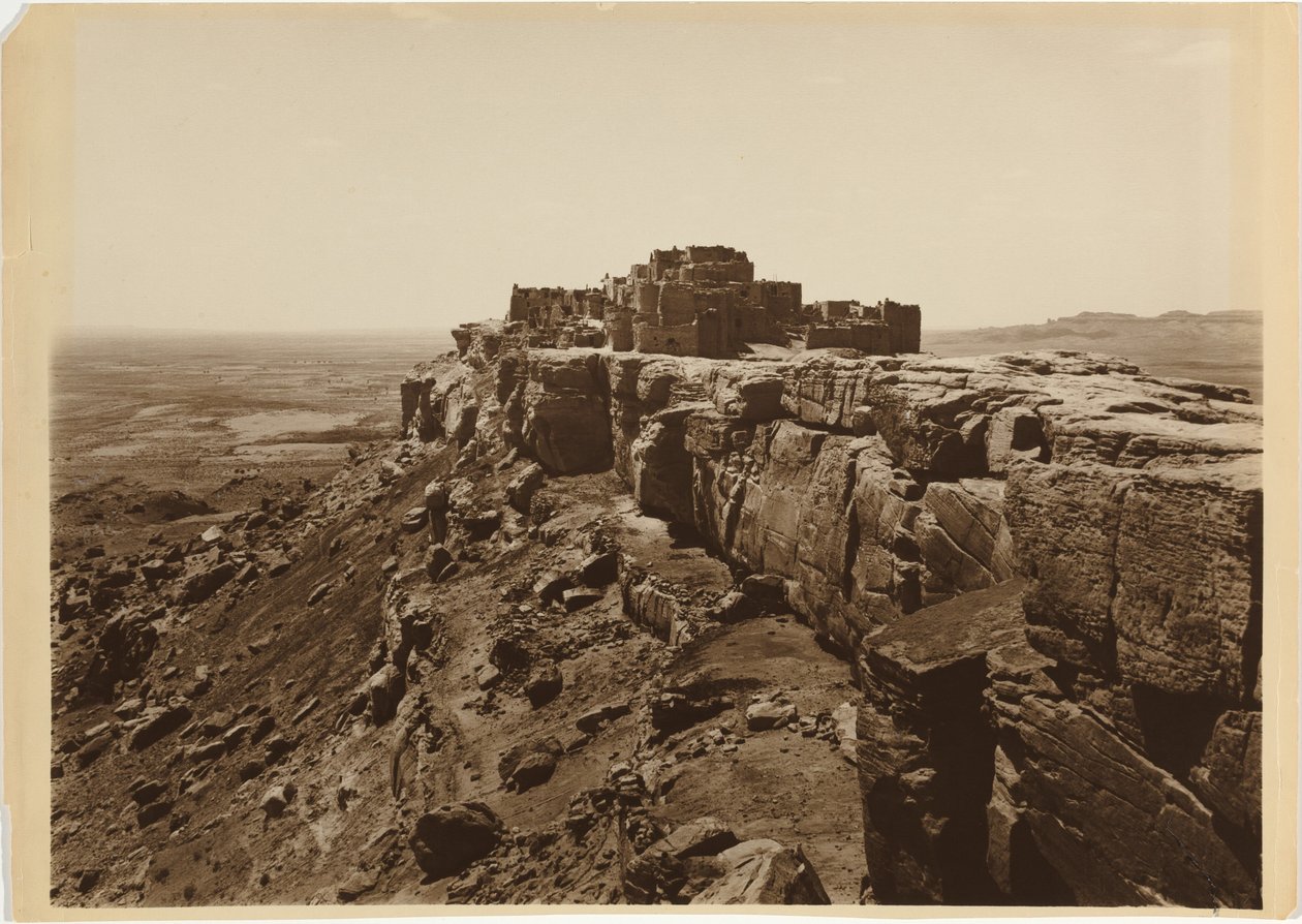 Acoma Pueblo,ca 1900 (foto) av Frederick Monsen