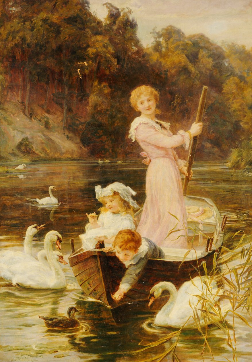 En dag på floden av Frederick Morgan