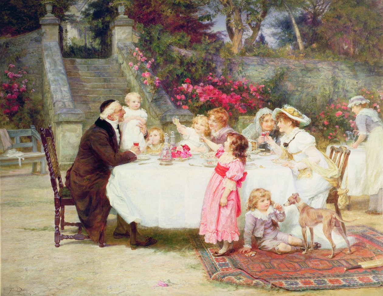Hans första födelsedag av Frederick Morgan
