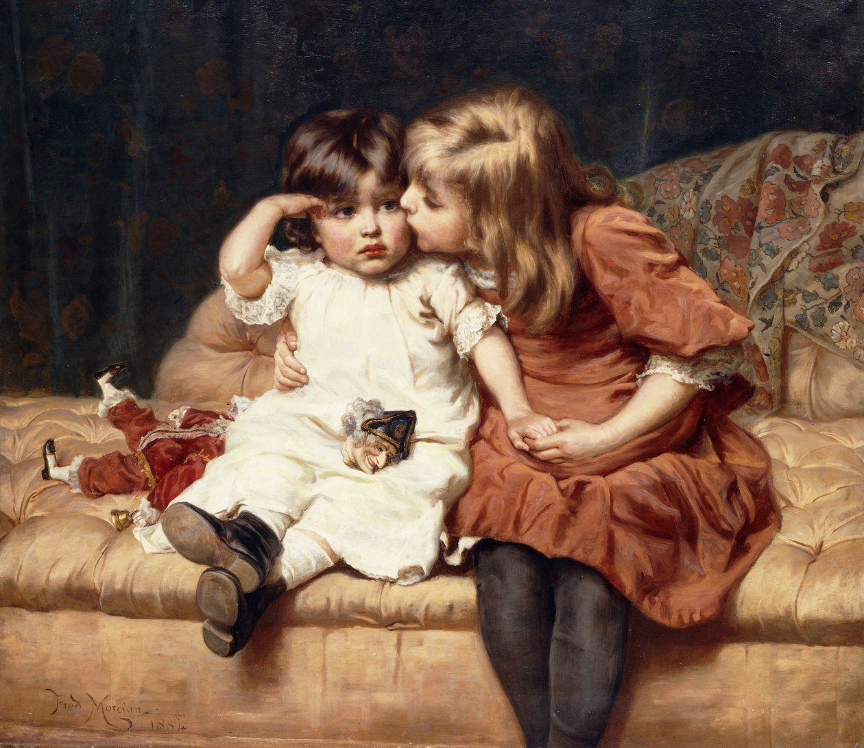 Never mind!, 1884 av Frederick Morgan