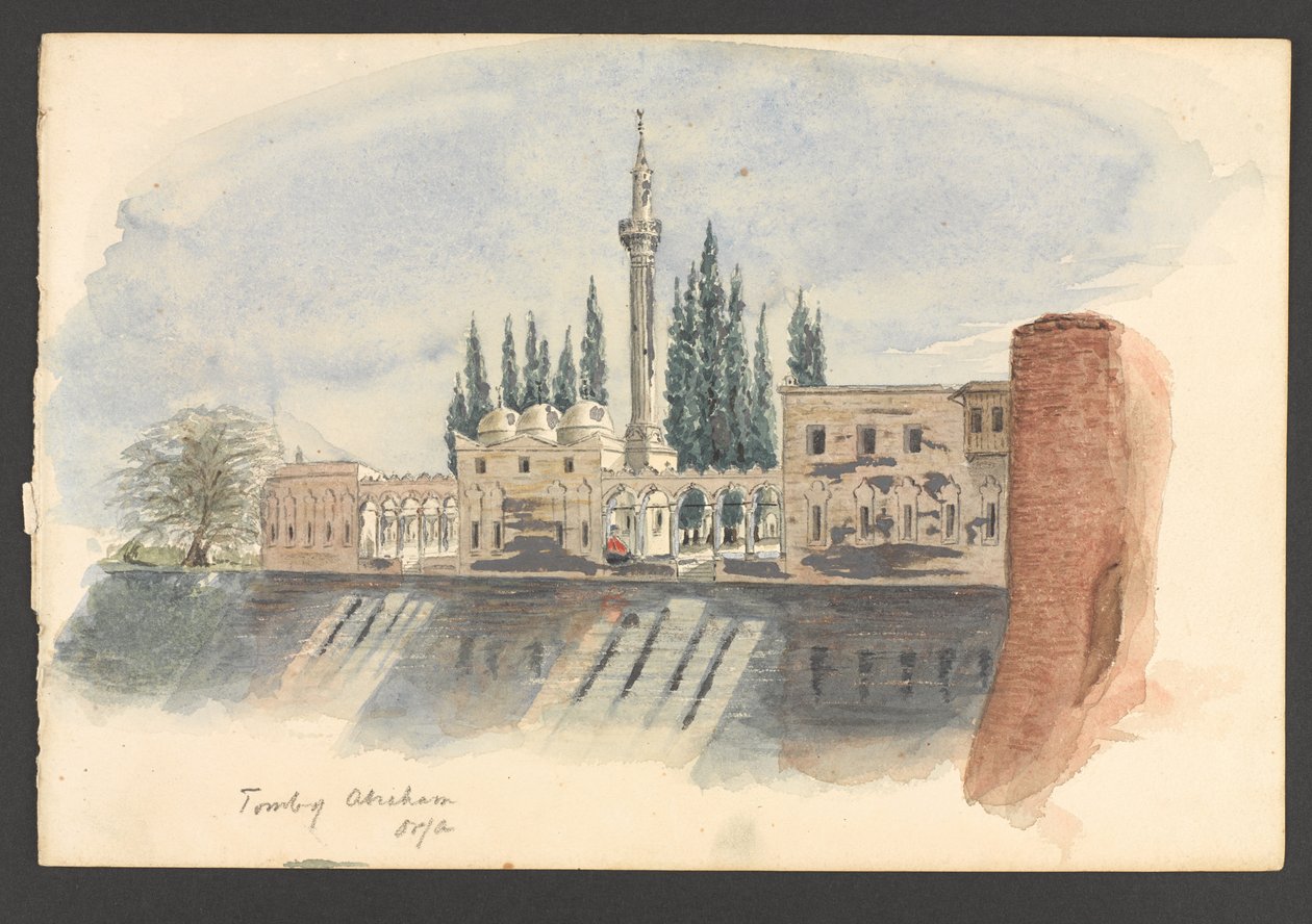 Abrahams grav, Urfa, Turkiet av Frederick Peter Layard