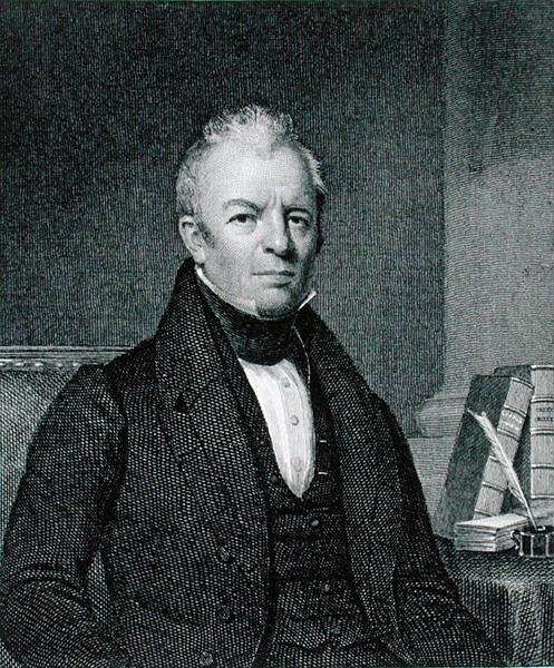 James Kent (1763-1847) graverad av Asher Brown Durand (1796-1886) (gravyr) av Frederick R. (after) Spencer