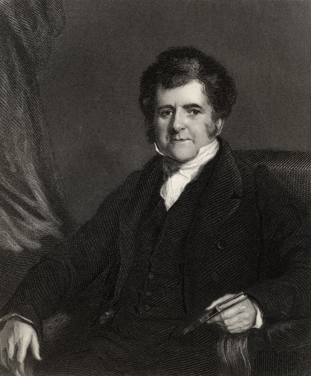 Richard Bright, graverad av H. Cock, från 