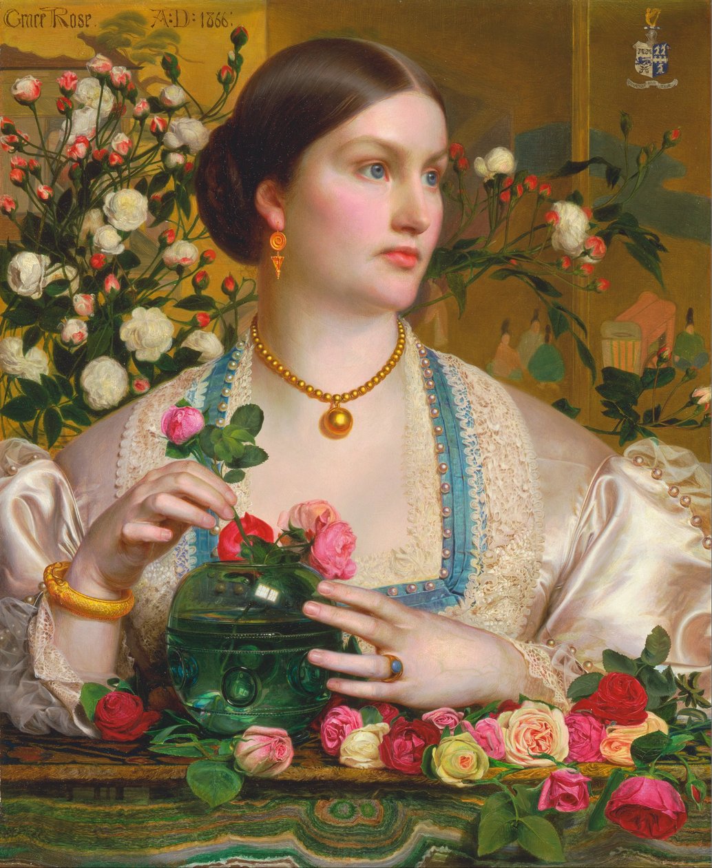 Grace Rose av Frederick Sandys