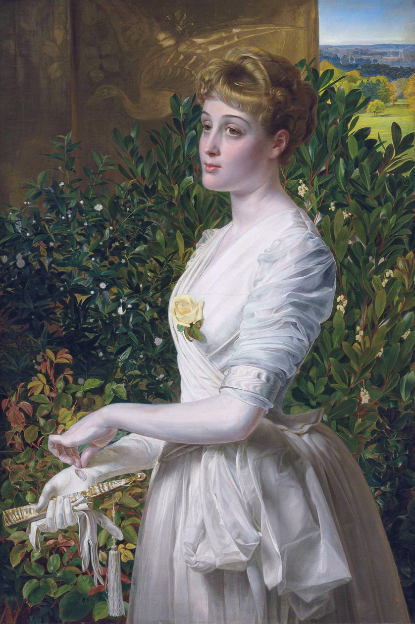 Julia Smith Caldwell av Frederick Sandys