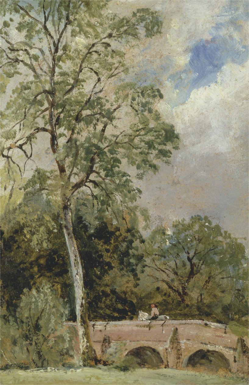 I South Mickleham, 1829 (olja på kvarnbräda) av Frederick Waters Watts