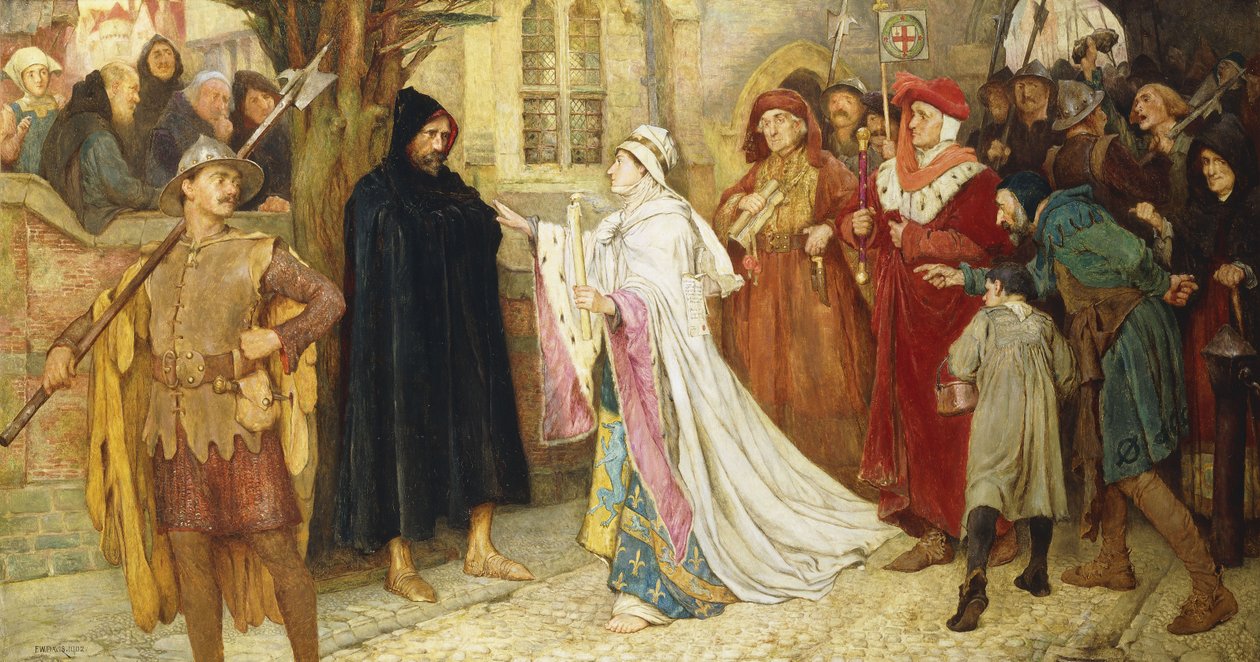 Hertiginnan av Gloucesters botgöring, 1902 av Frederick William Davis