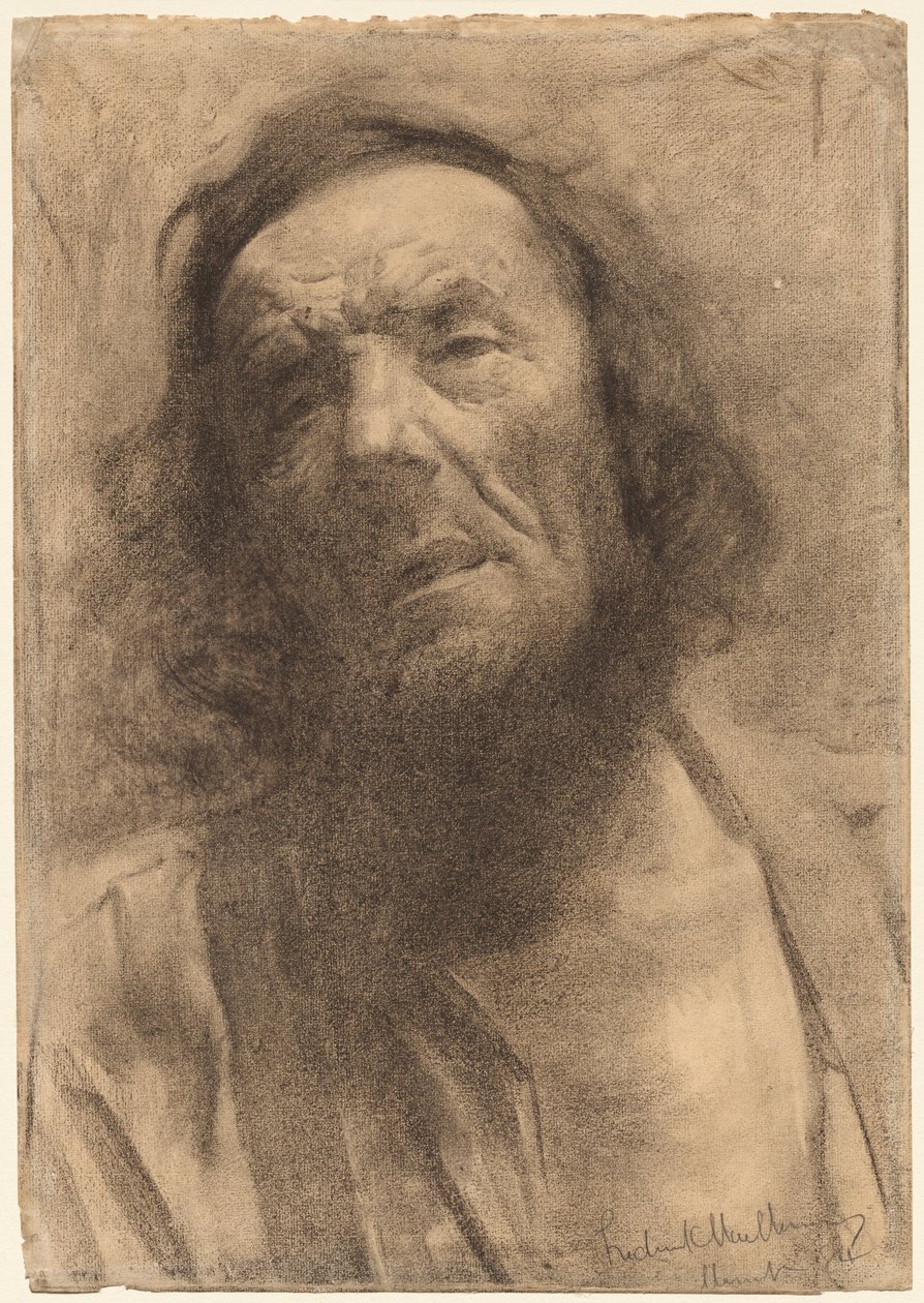 Chef för en man, 1884. av Frederick William MacMonnies