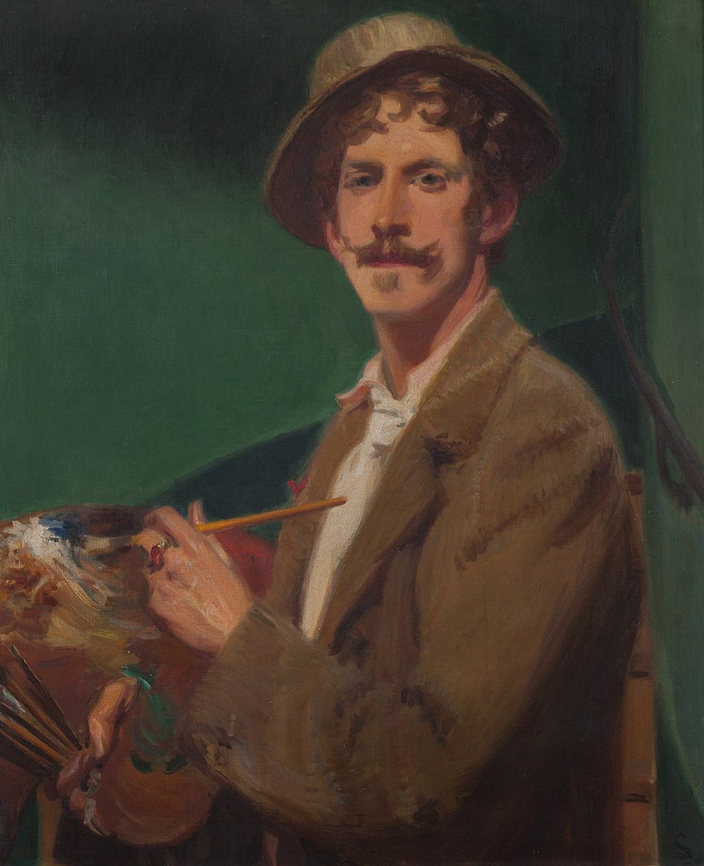 Självporträtt av Frederick William MacMonnies