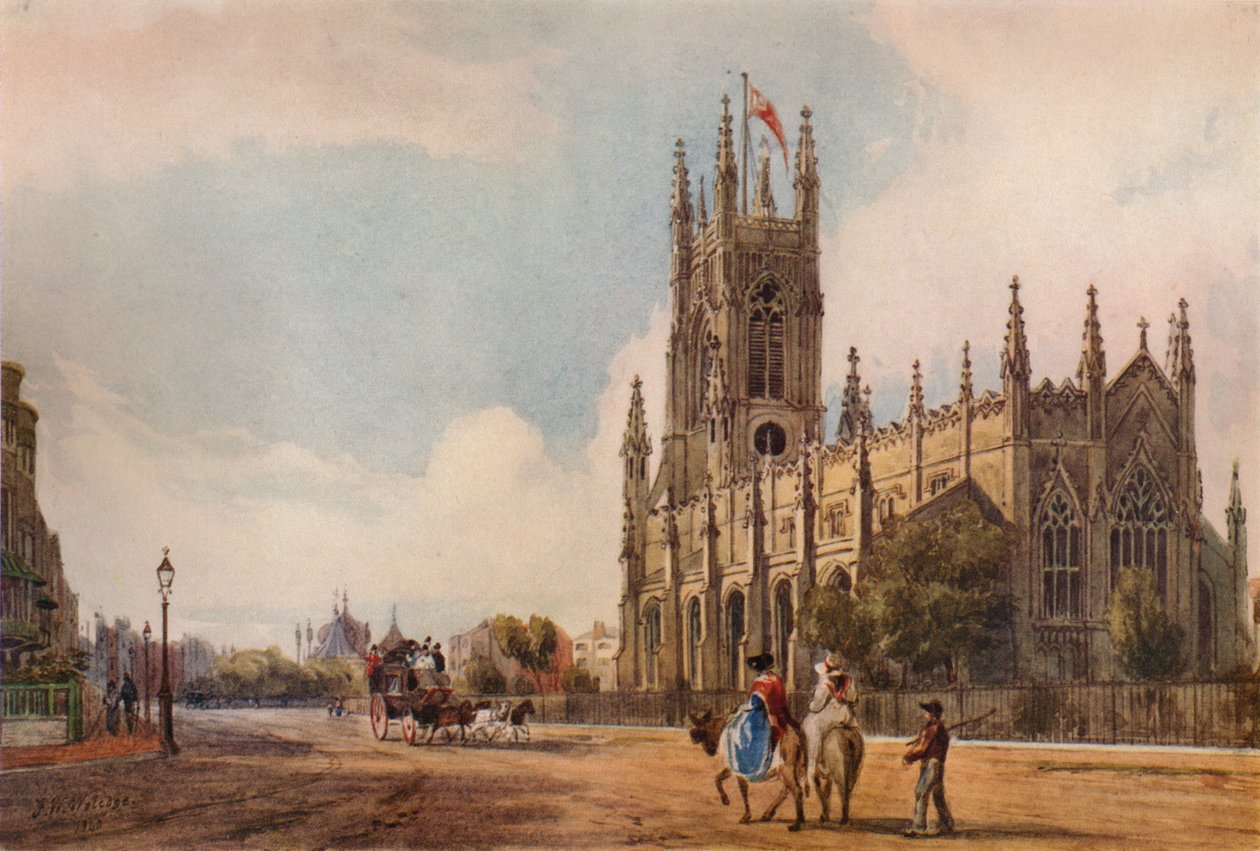 St. Peters Church, Brighton, 1840, 1938 av Frederick William Woledge
