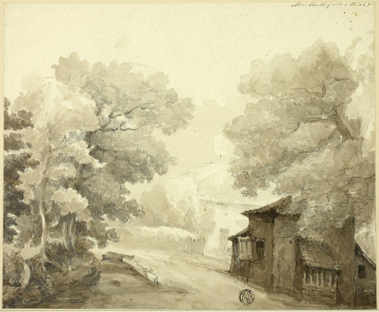 Nära Southgate av Frederick Wilton Litchfield Stockdale