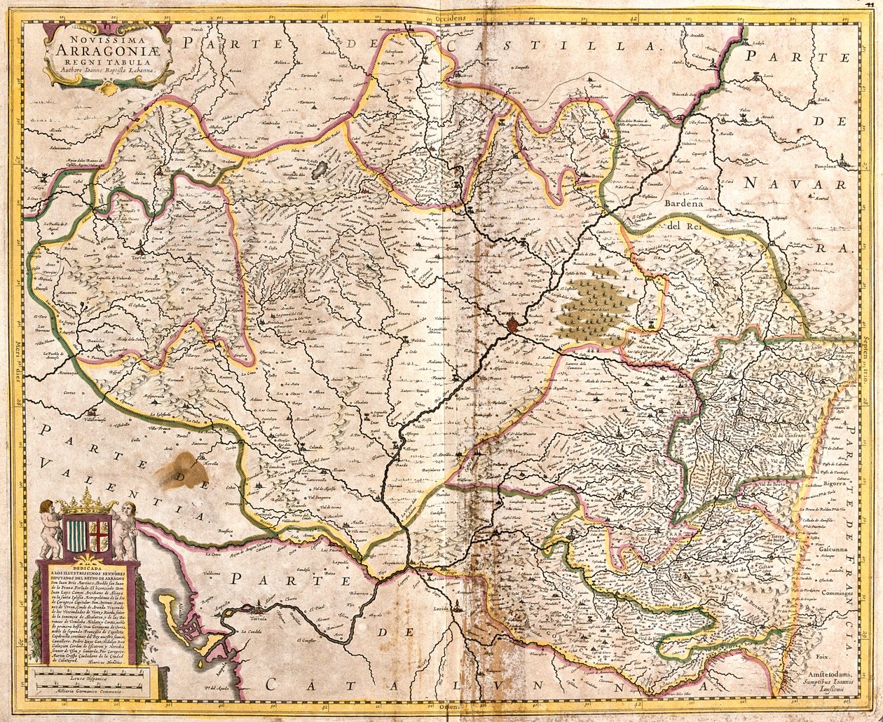 Aragonien, Spanien av Frederick de Wit