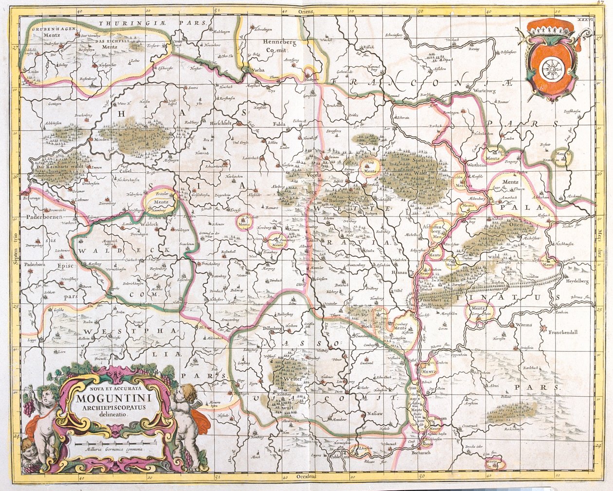 Bayern, Hessen, Rheinland-Pfalz, Tyskland av Frederick de Wit