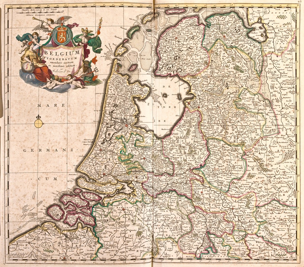 Belgien och Holland av Frederick de Wit
