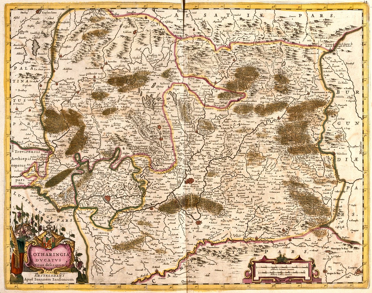 Lorraine, Frankrike av Frederick de Wit