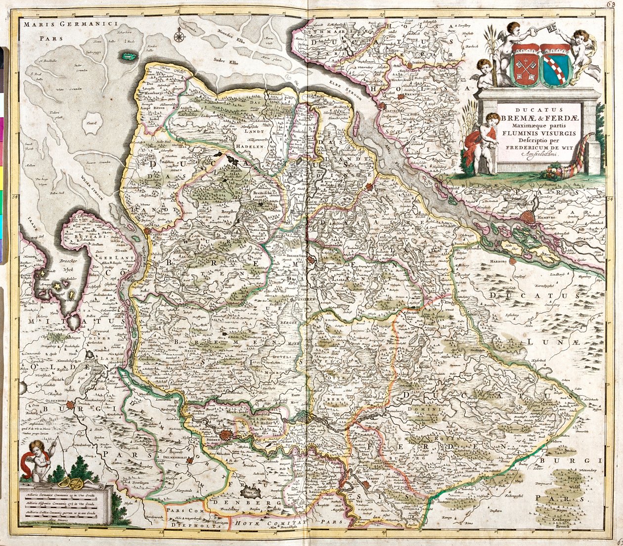 Niedersachsen, Bremen, Hamburg, Tyskland av Frederick de Wit
