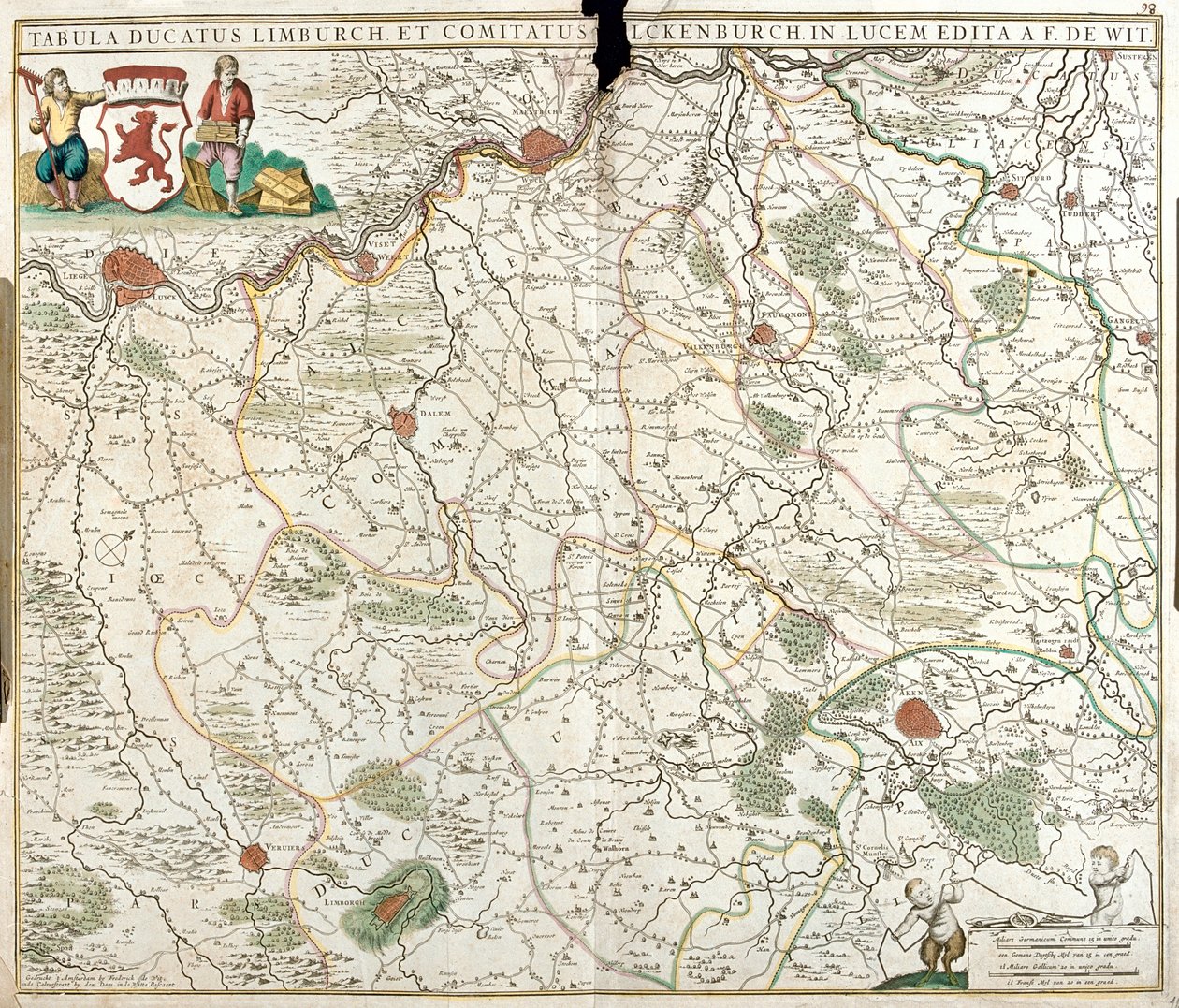 Luxemburg av Frederick de Wit