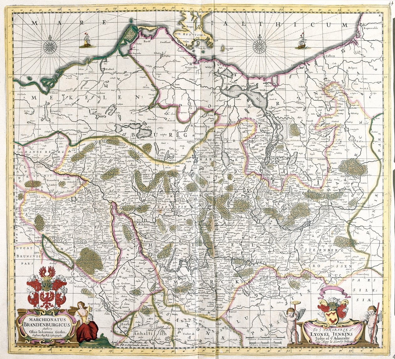 Mecklenburg-Vorpommern, Berlin, Brandeburg, Tyskland av Frederick de Wit