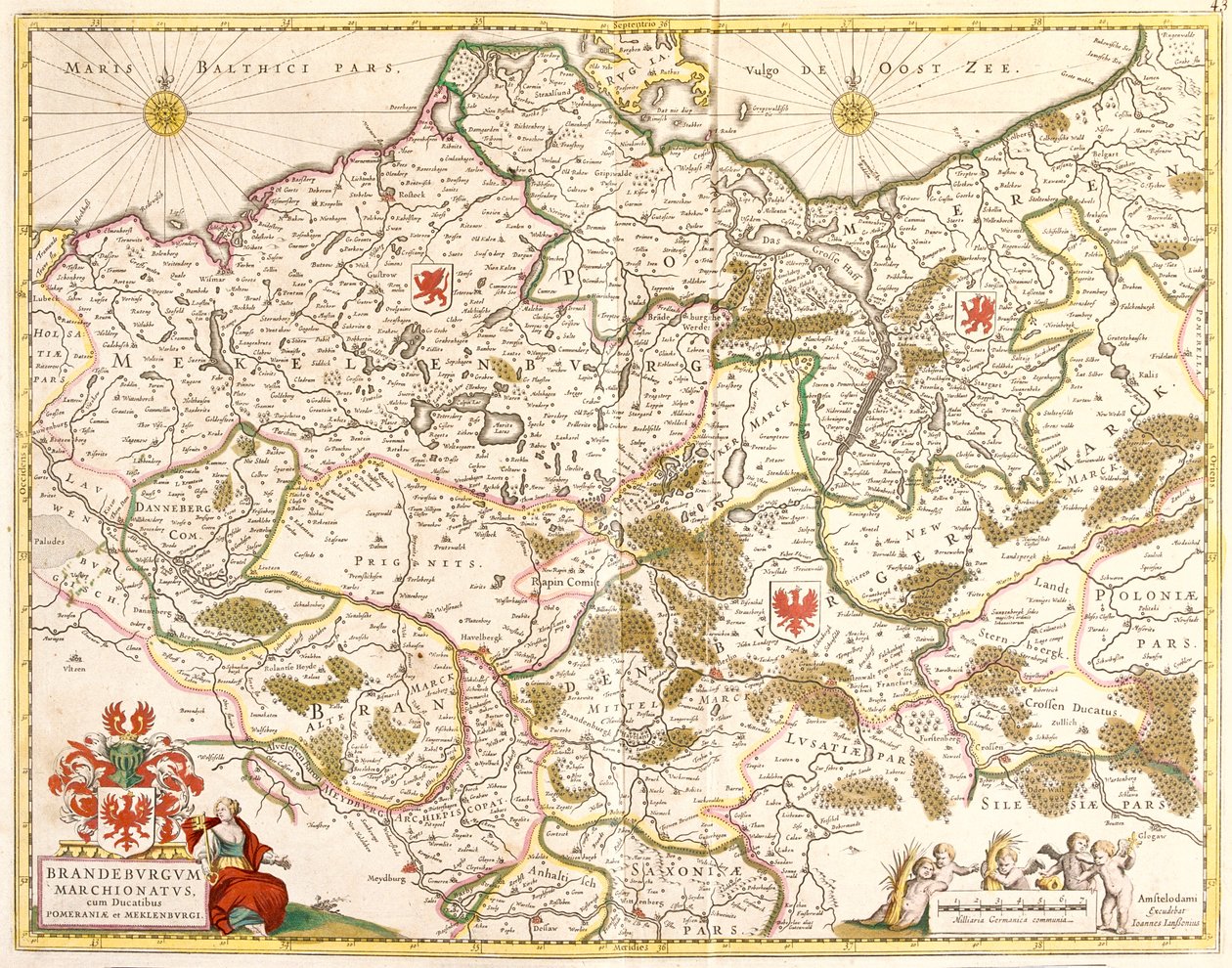 Mecklenburg-Vorpommern, Berlin, Brandeburg, Tyskland av Frederick de Wit