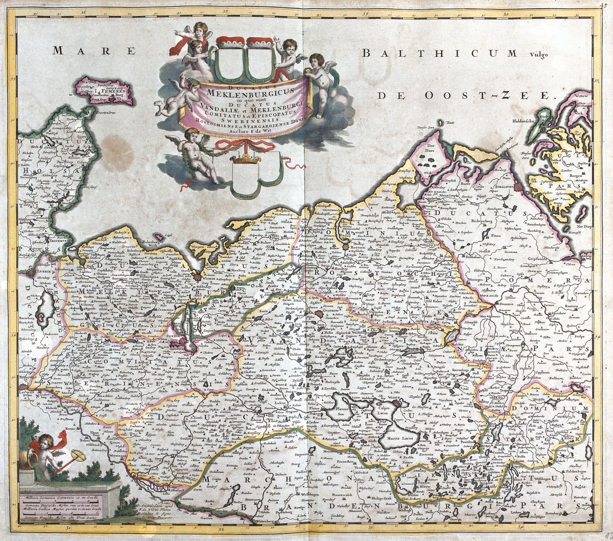Mecklenburg-Vorpommern, Tyskland av Frederick de Wit