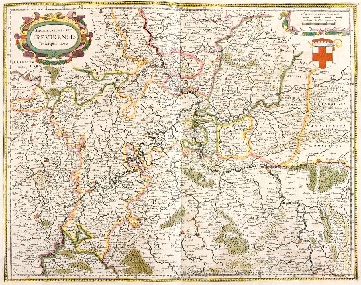 Nordrhein-Westphalen, Hessen, Rheinland-Pfalz, Tyskland av Frederick de Wit